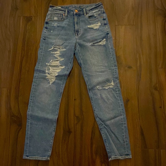 American Eagle Girls mom jeans - Picture 1 of 2